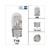 LAMPE T10  12V  5W FLOSSER (10)