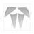 WINKER LENS PEUGEOT SPEEDFIGHT SET TRANSPARANT