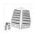 FOOTBOARDSET CHI CLASSIC LX ALUMINIUM