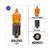LAMPE BAZ9S HY6W 12V 6W HALOGEN ORANGE FLOSSER (1)