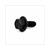 FLANGE SCREW M6x15 (8x4) BLACK (1) ORG