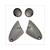 BLINKERGLAS APRILIA SRwww SATZ CARBON