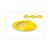 AIR FLOW KIT 4pcs OVAL GEEL
