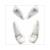 CLIGNOTEUR PIAGGIO RUNNER nt SET BLANC