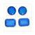 BLINKERGLAS MALAGUTI F12 SATZ BLAU