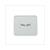 NUMBERPLATE BRACKET WHITE 145x125