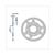 KETTENRAD YAMAHA TZR (420) 54.1mm 4loch 58z IGM