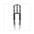 FRONTFORK TOMOS A35 CHROME EBR