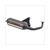 EXHAUST MINARELLI HORIZONTAL STD BLACK SILEX