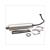 EXHAUST CHINA SCOOTER GY6 50A ALUMINIUM SILEX