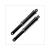 SHOCK ABSORBER SET UNI 10mm IMCA 240mm BLACK/CHROM