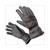 HANDSCHUHE MKX RETRO LEDER SCHWARZ      S