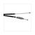 CABLE GAS ZUNDAPP +15cm      BLACK ELVEDES