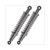 SCHOKBREKERSET HONDA 310mm CHROOM/CHROOM 