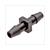 FUEL TUBE 2 WAY-CONNECTOR 6mm BLACK SUPERTEC