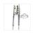 FRONTFORK PEUGOET 103 MVL  CHROME STD