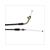 CABLE DE GAZ PIAGGIO FLY 4T <2012 SUPERTEC 