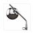 SPIEGEL UNI RUND + KLEMME CHROME 160mm 