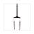 FRONTFORK PEUGEOT KISBEE COMPLEET BLACK