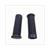 VOETSTEUN-RUBBER TOMOS 22mm ZWART SET