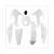 KIT CARROSSERIE RIEJU MRT  2022 BLANC 8parts