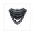 FRONT VERKLEIDUNGS GITTER PIAGGIO ZIP SP SCHWARZ