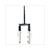 FRONTFORK SYM ORBIT 2 50-125 COMPLEET SILVER