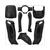 KIT CARROSSERIE  SYM FIDDLE II MATT NOIR 8parts