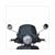 WINDSCREEN KYMCO LIKE SMALL SMOKE FACO H350