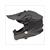HELM FALCON SOLID MAT SCHWARZ     L
