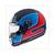 HELM JARAMA SV BAUX MATT BLAU/ROT         S