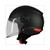 HELM LITE KIDS SOLID MAT SCHWARZ   (XXXS)     S