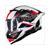 HELM THUNDER 4 SV LUMINENCE WEISS/BLAU/ROT      M
