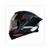 HELM THUNDER 4 SV EXEO MATT SCHWARZ/ROT       M