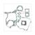 DICHTSATZ KOMPLETT HONDA MT/MB 39mm BAC