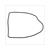 VALVE COVER GASKET PIAGGIO 4T 50cc e4 RUBBER ORG