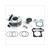 ZYLINDER AIRSAL CHINA 125 157QMJ 60.0mm