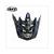 HELM SCHIRM MX-1 PLAGUE BLAU