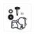 REPARATURSATZ WASSERPUMPE MINARELLI SCOOTER 50  4T