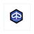 PIAGGIO EMBLEEM 6 ECKE 31mm