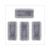 REFLECTIONSTICKER 3D RECTANLGLE 25x50 BLANC (4)