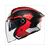 HELM JET COSMO SV CRUISER MATT SCHWARZ/ROT     S