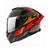 HELM THUNDER 4 SV ERGO SCHWARZ/MATT ROT         S